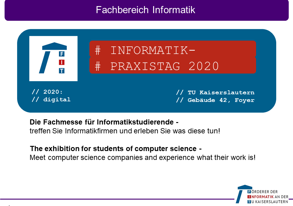 Informatik-Praxistag 2020